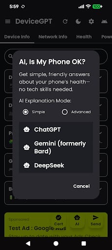 Mic and camera privacy – review which apps hold the permission
