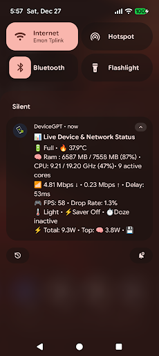 Certified phone report with resale value