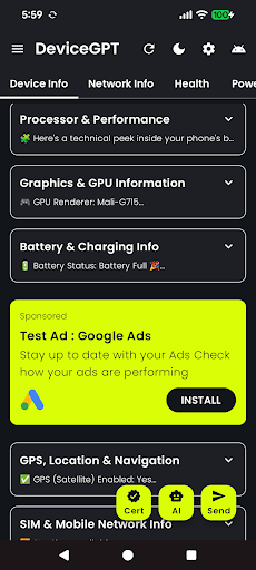 Ask AI – export scan to ChatGPT, Gemini, or Claude for plain-English fixes