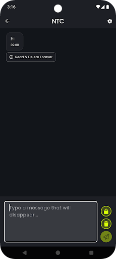 Private messaging without phone number